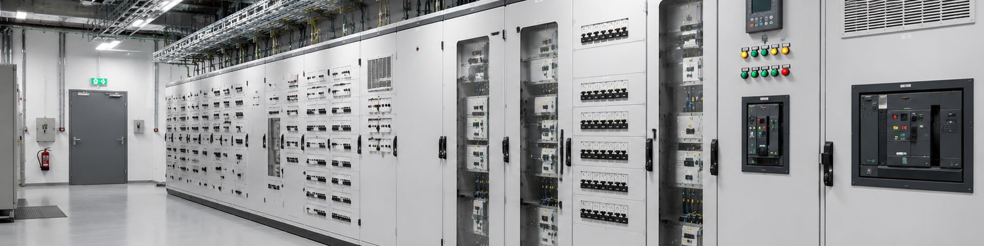 Moderne Schaltanlagen und Energieverteilung f&uuml;r Industrie- und Gewerbeanlagen